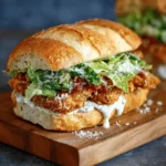 Crispy Chicken Caesar Sandwich