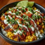 Street Corn Chicken Bowl