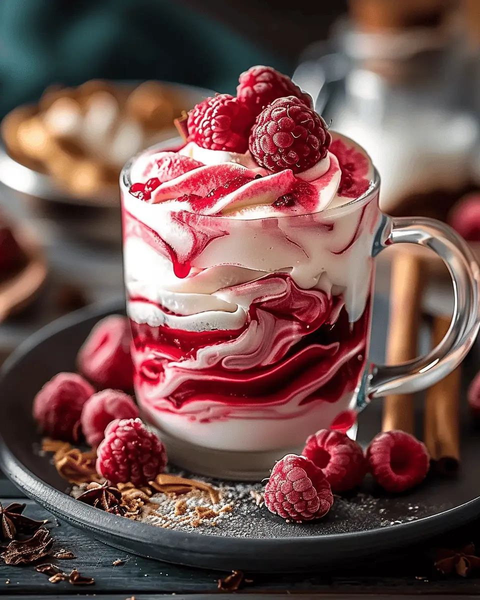 Iced Raspberry Vanilla Delight: A Refreshingly Easy Treat