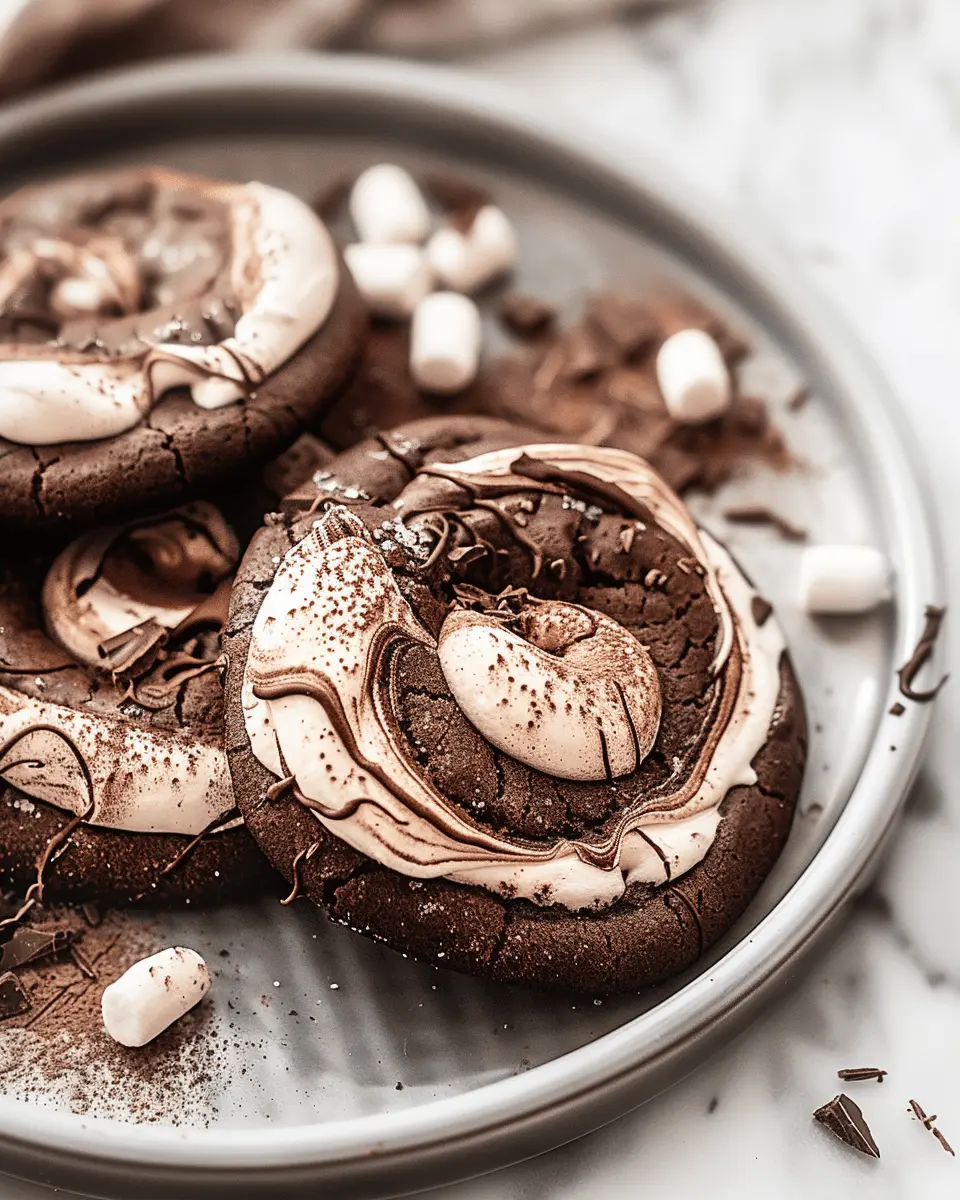 Chocolate Marshmallow Swirl Cookies: Easy Indulgence for Every Craving