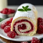 Raspberry Swirl Christmas Roll Recipe Perfect for Holidays
