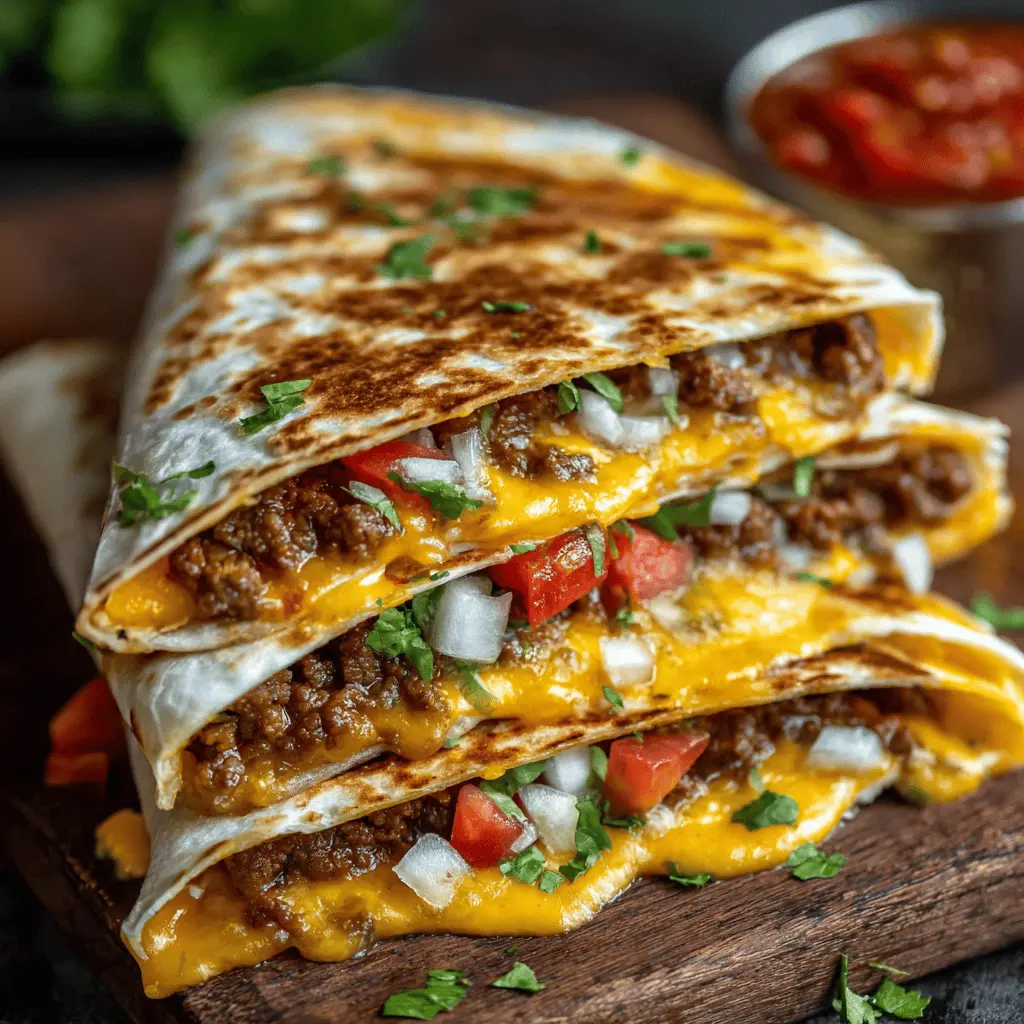 Smashburger Quesadillas: Easy, Cheesy, and Indulgent Delight