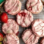 Double Strawberry Sugar Cookies