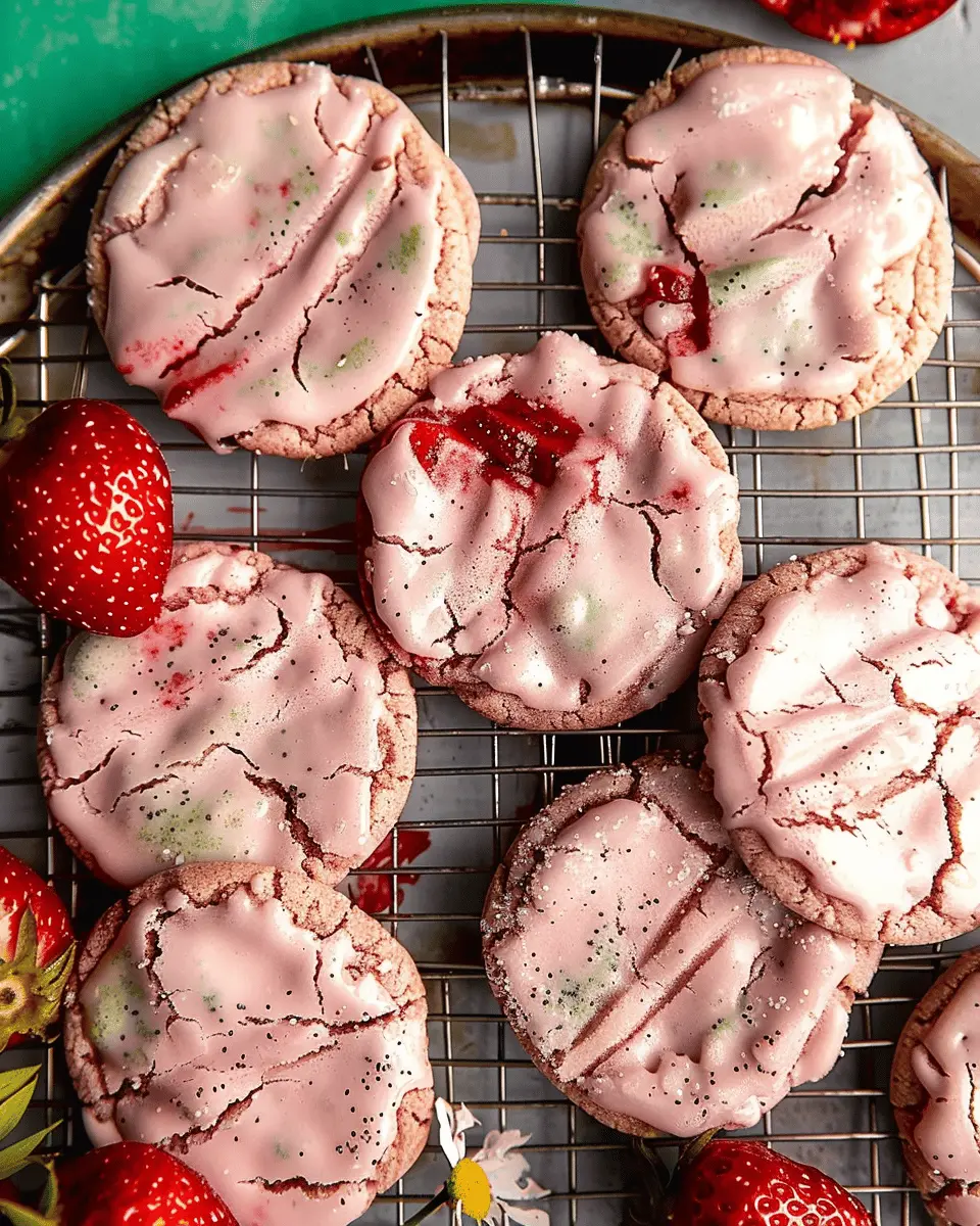 Double Strawberry Sugar Cookies: The Best Easy Homemade Treats