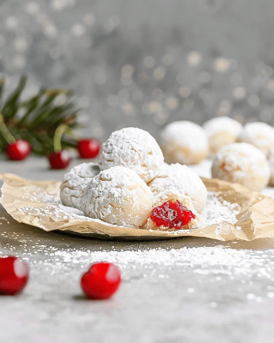 Cherry Snowballs: Easy and Indulgent Treats for Every Occasion