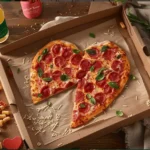 Heart-Shaped Pizza