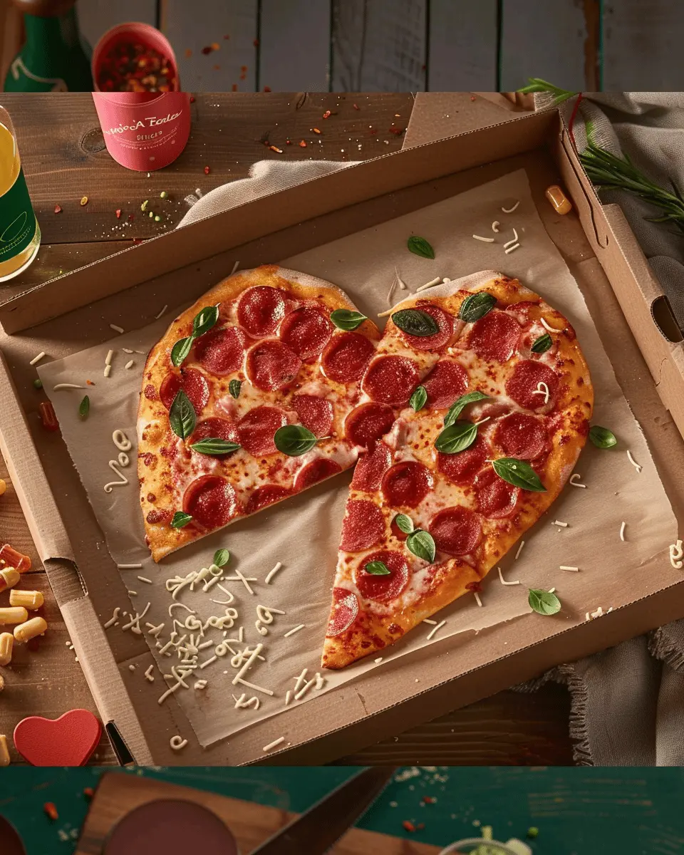 Heart-Shaped Pizza: Easy Recipe for a Romantic Homemade Delight