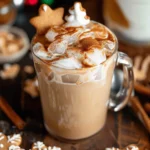 Iced Gingerbread Oatmilk Chai Latte