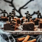 Graveyard Halloween Brownies