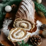 Tiramisu Yule Log Cake