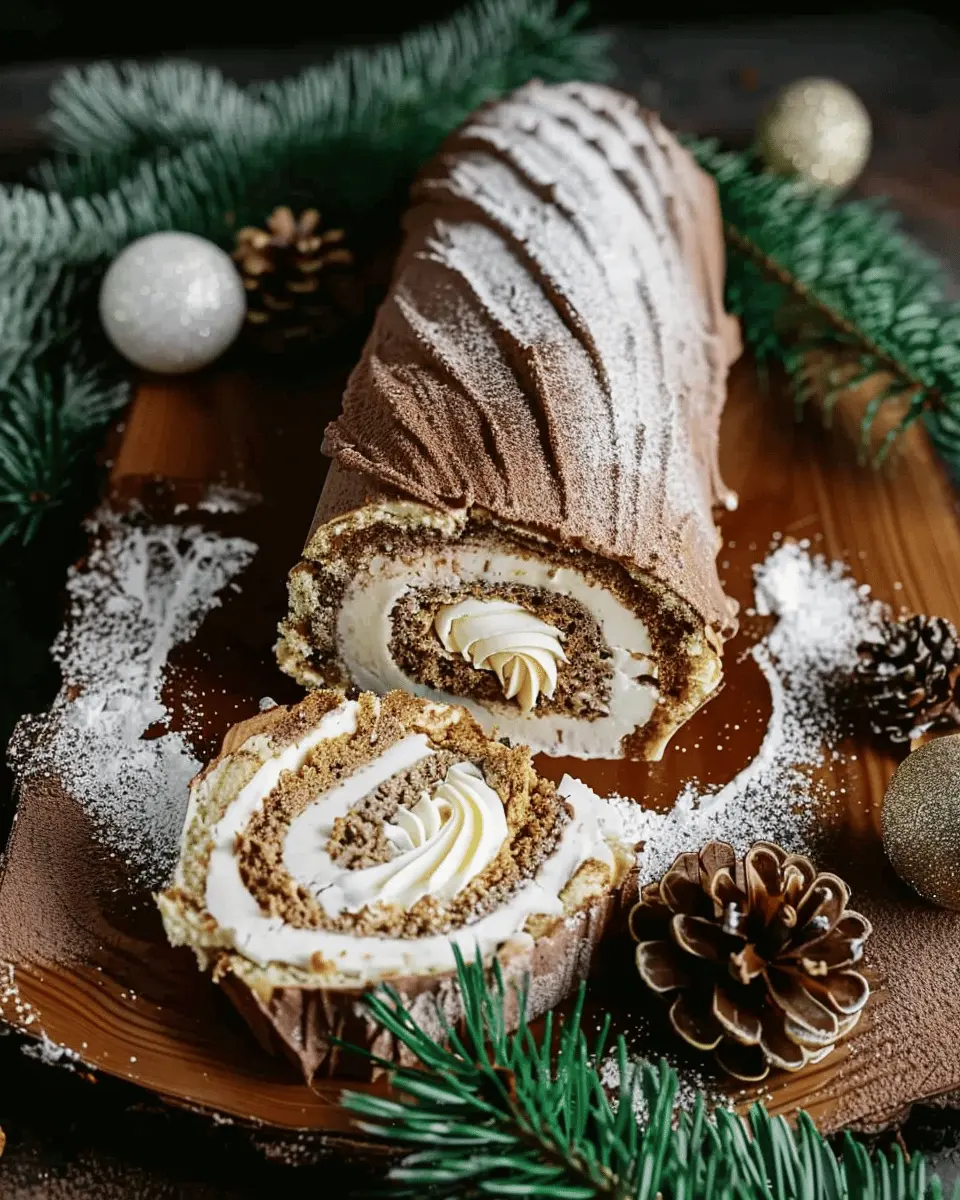 Tiramisu Yule Log Cake: A Decadent Twist on a Classic Dessert