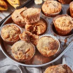 Cinnamon Banana Protein Muffins