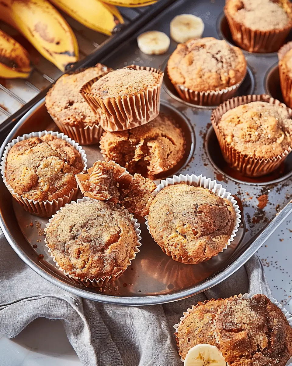 Cinnamon Banana Protein Muffins: Easy, Guilt-Free Delight