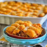 Cheeseburger Tater Tot Casserole