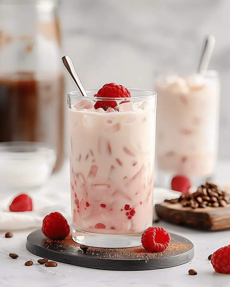 Vanilla Raspberry Iced Latte: A Refreshing Treat for Coffee Lovers