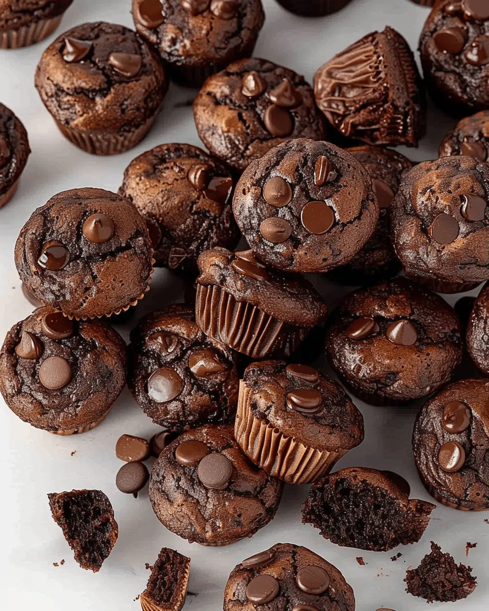 Healthy Chocolate Mini Muffins: The Best Guilt-Free Treats You’ll Love