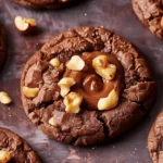 Chocolate Hazelnut Crunch Cookies