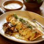Chicken and Mushroom Crepe Recipe