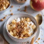 Cinnamon Apple Cottage Cheese Breakfast Bowl