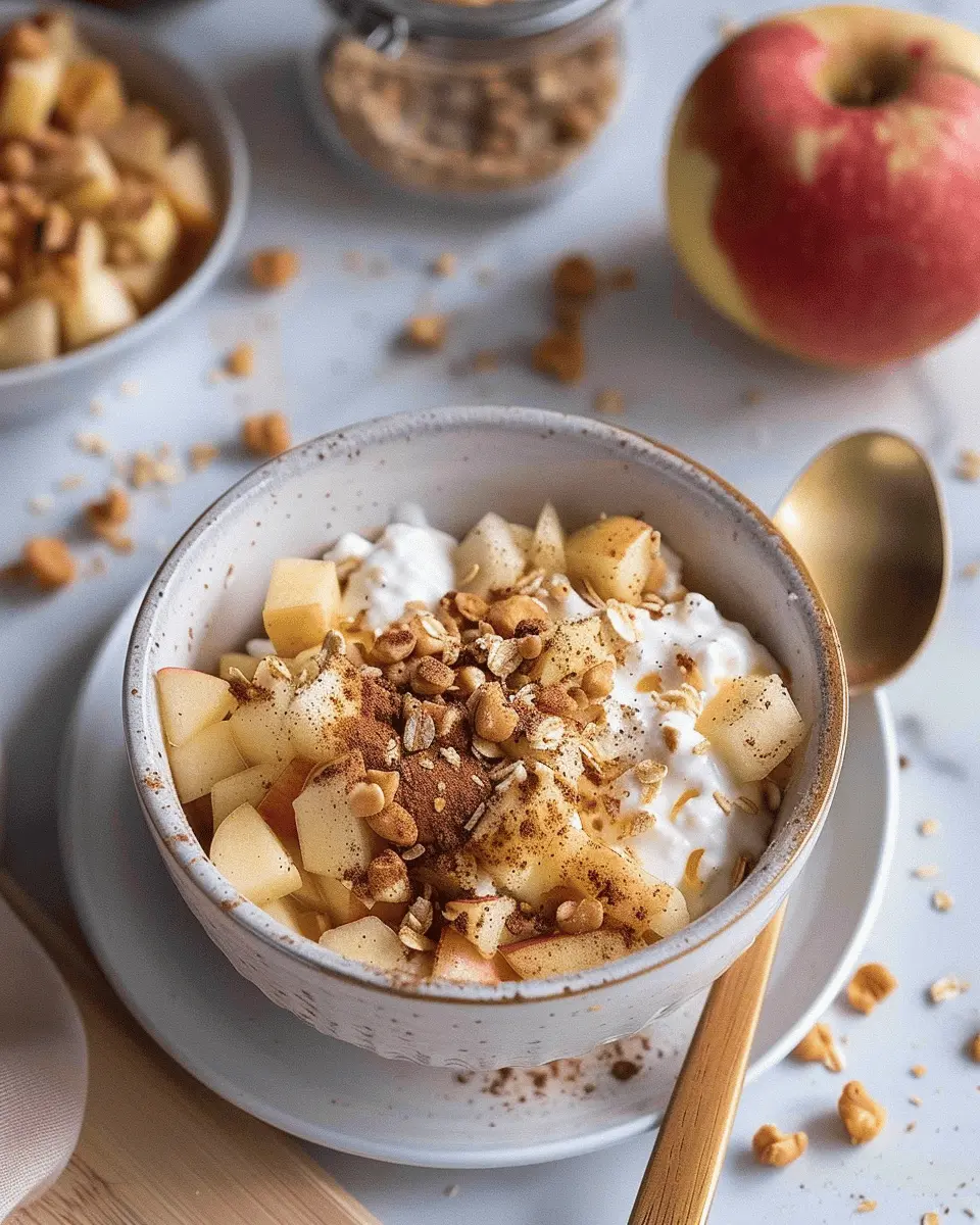 Cinnamon Apple Cottage Cheese Breakfast Bowl: A Healthy Start