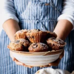 One Bowl Banana Chocolate Chip Muffins