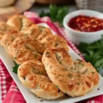 Heart Shaped Breadsticks