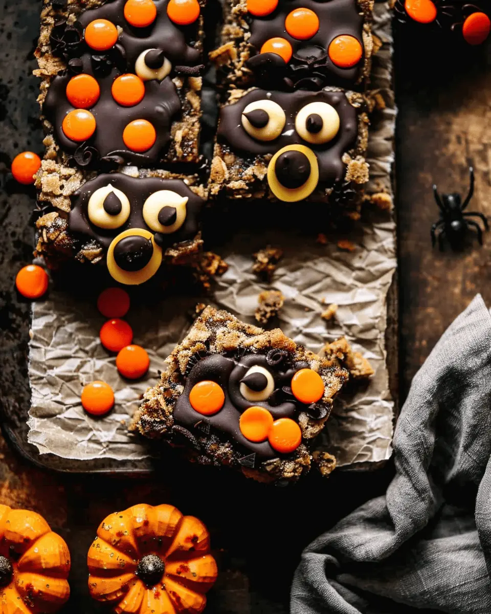 Spooky Monster Brookies: The Easy Treat for Halloween Fun