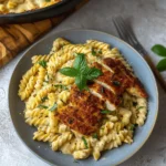 Creamy Chicken Garlic Parmesan Pasta Recipe