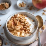 Cinnamon Apple Cottage Cheese Breakfast Bowl