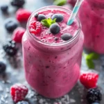 Mixed Berry Smoothie Recipe