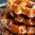 Apple Fritter Waffle Donuts