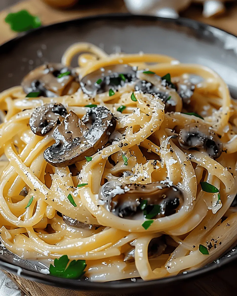 Caramelized Leek and Mushroom Gruyere Pasta: Indulgent Comfort Food