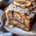 Cinnamon Roll Banana Bread
