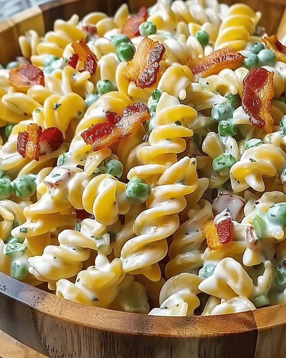Creamy Turkey Bacon Ranch Pasta Salad Recipe for Easy Entertaining