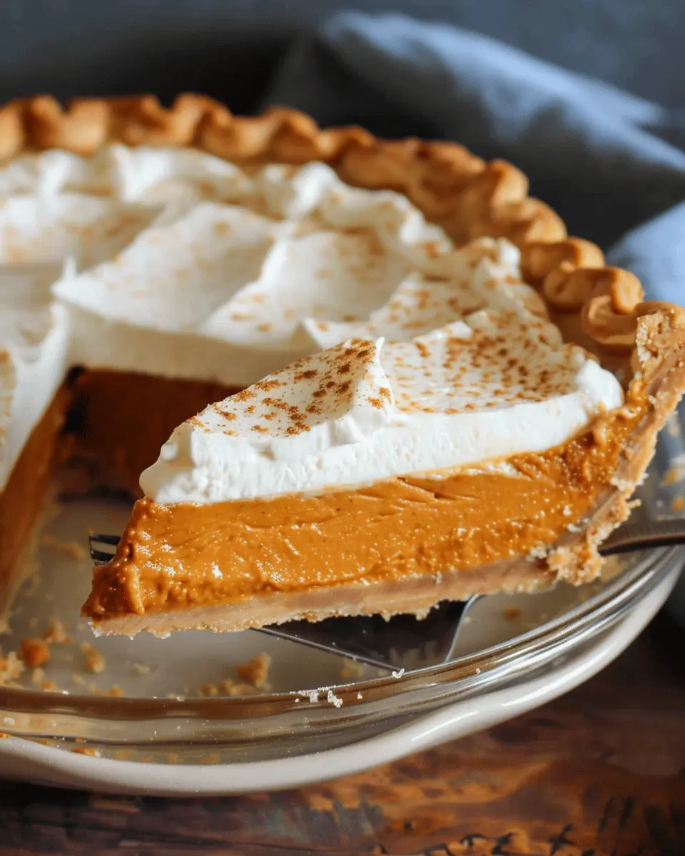 Creamy Layered Pumpkin Pie