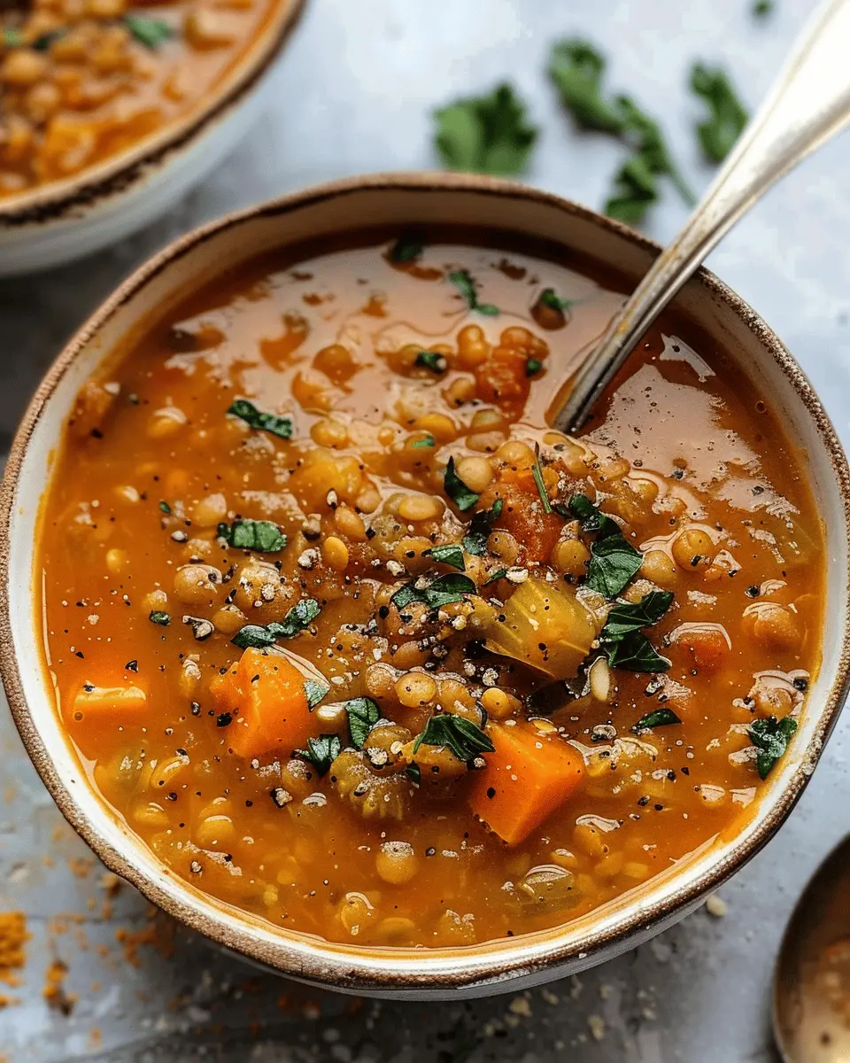 Damn Good Vegan Lentil Soup: A Comforting Bowl of Joy