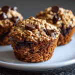 Fearless 3-Day Oatmeal Chocolate Chip Breakfast Muffins