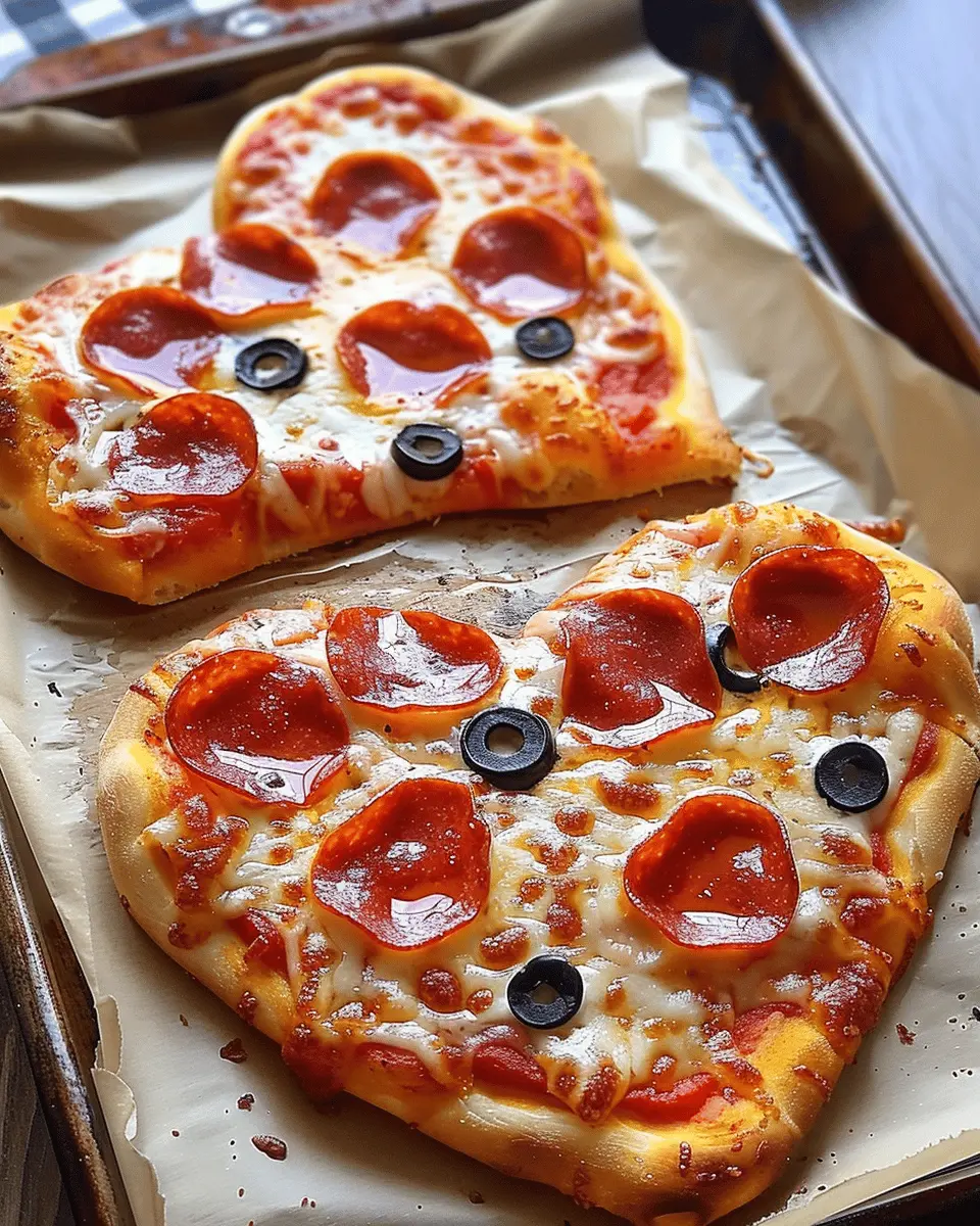 Heart-Shaped Pizza: Easy Recipe for a Romantic Homemade Delight