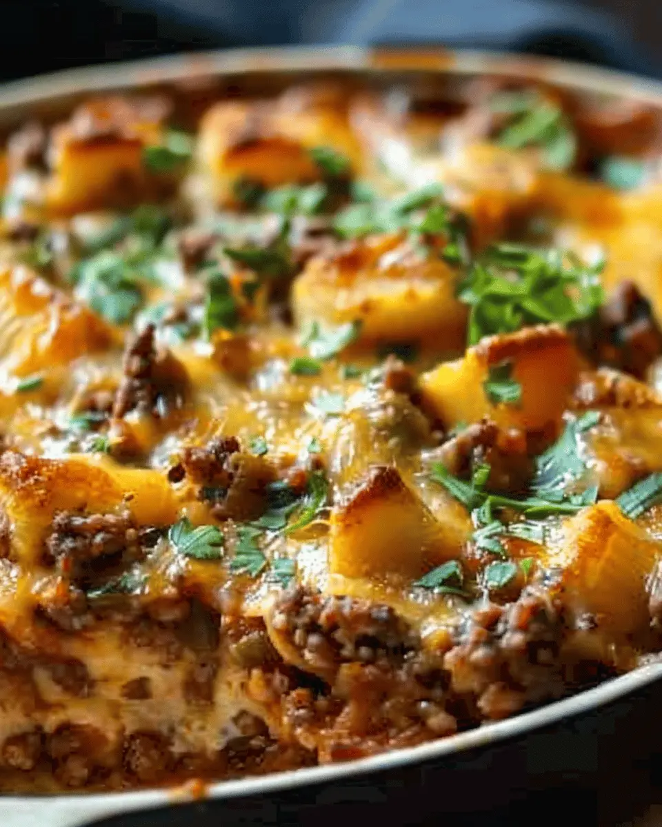 Hobo Casserole: Easy Comfort Food with Turkey Bacon and Chicken Ham