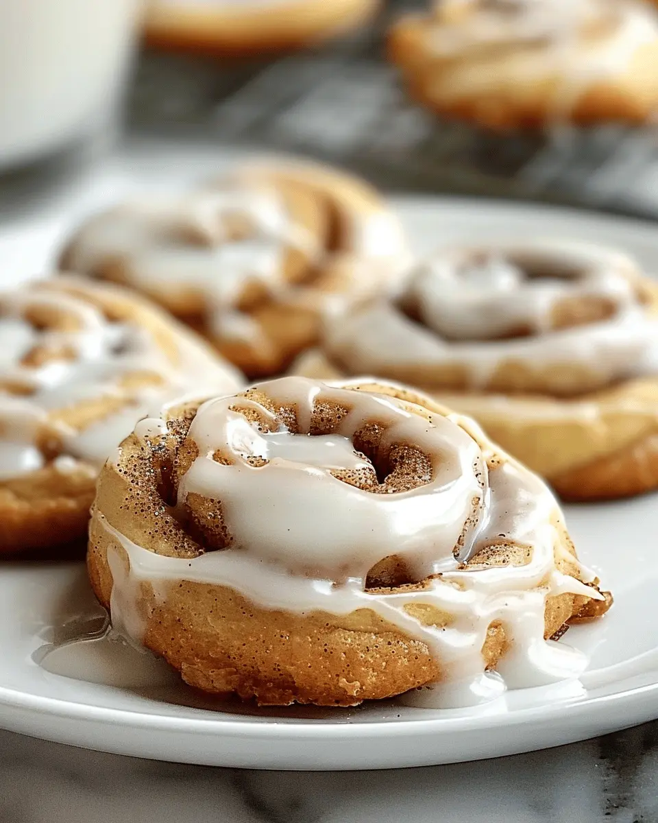Irresistible Cinnamon Roll Cookies