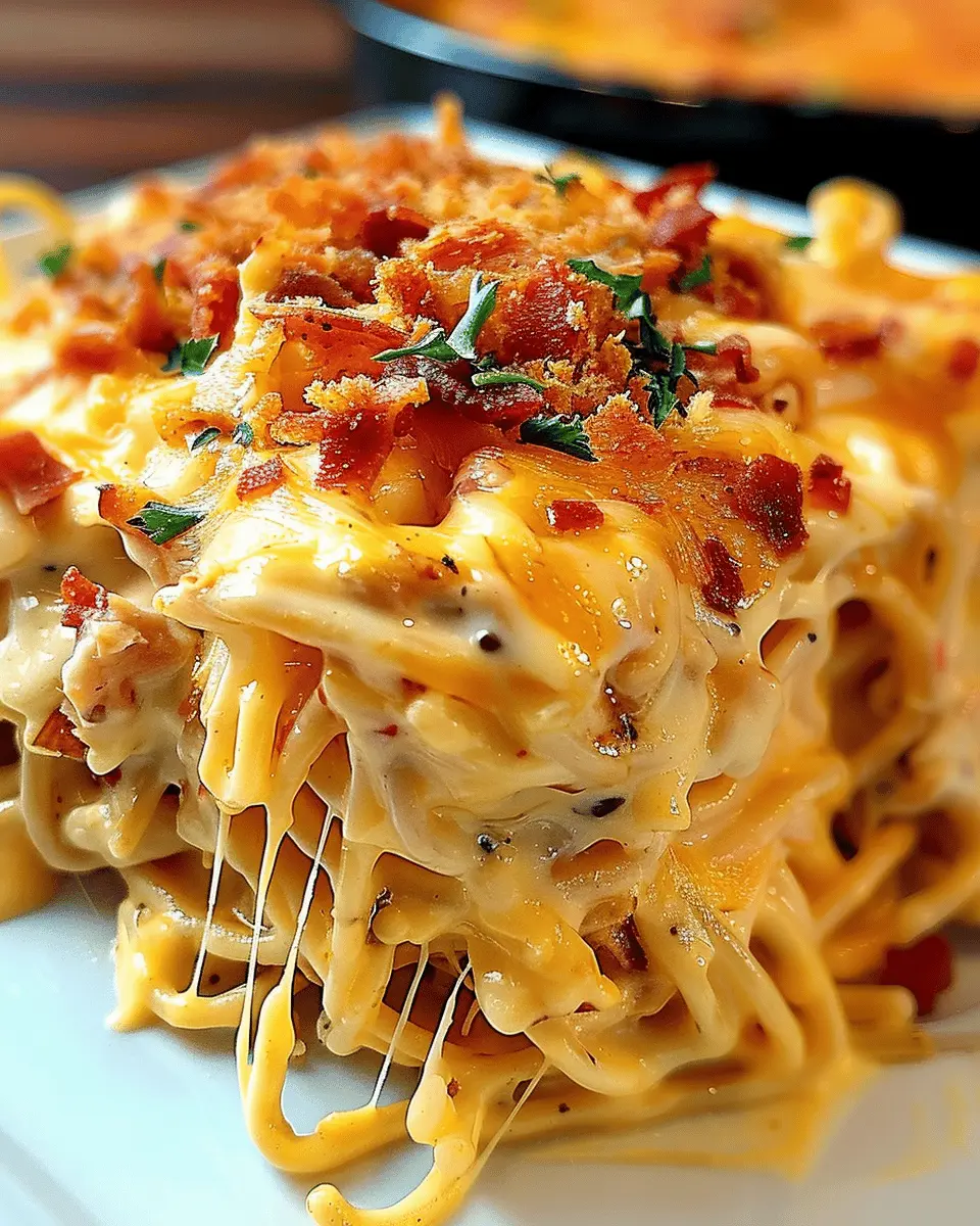 Irresistible Spicy Southern Cheesy Chicken Spaghetti Casserole Delight