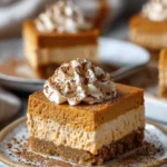 No Bake Pumpkin Cheesecake Bars