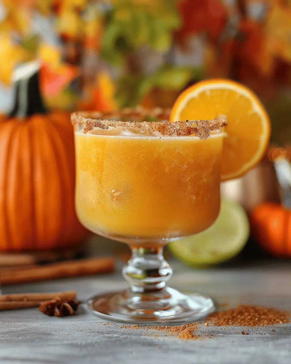 pumpkin spice margarita: a cozy twist for fall celebrations