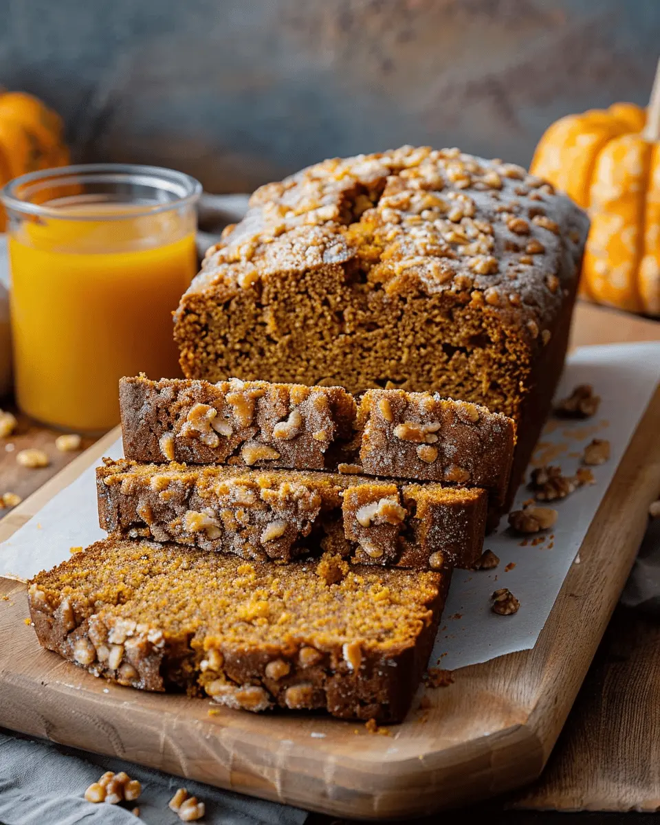Pumpkin Bread with Fresh Florida Orange Juice: A Delightfully Easy Recipe