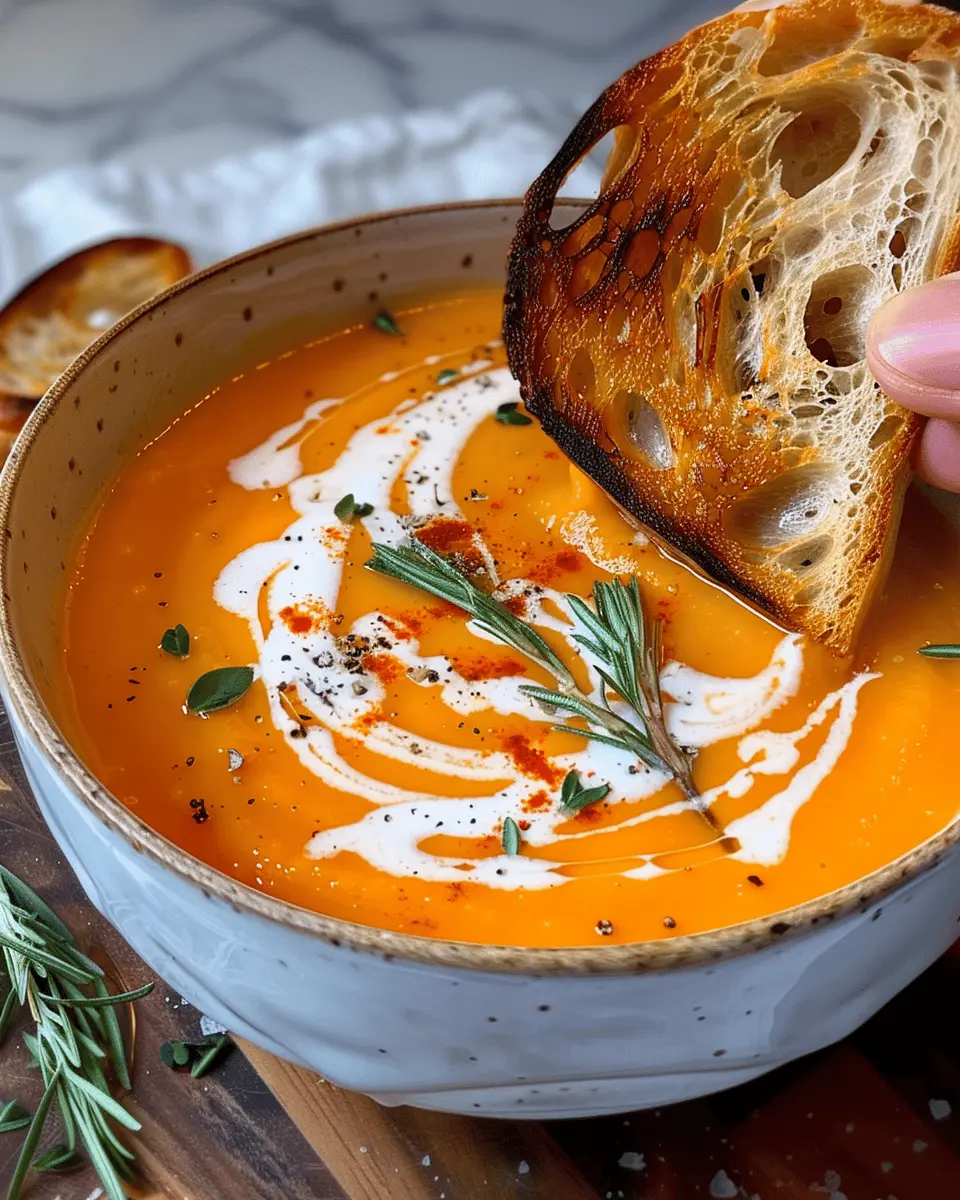 Roasted Butternut Squash Soup: Easy, Cozy Comfort Food Delight