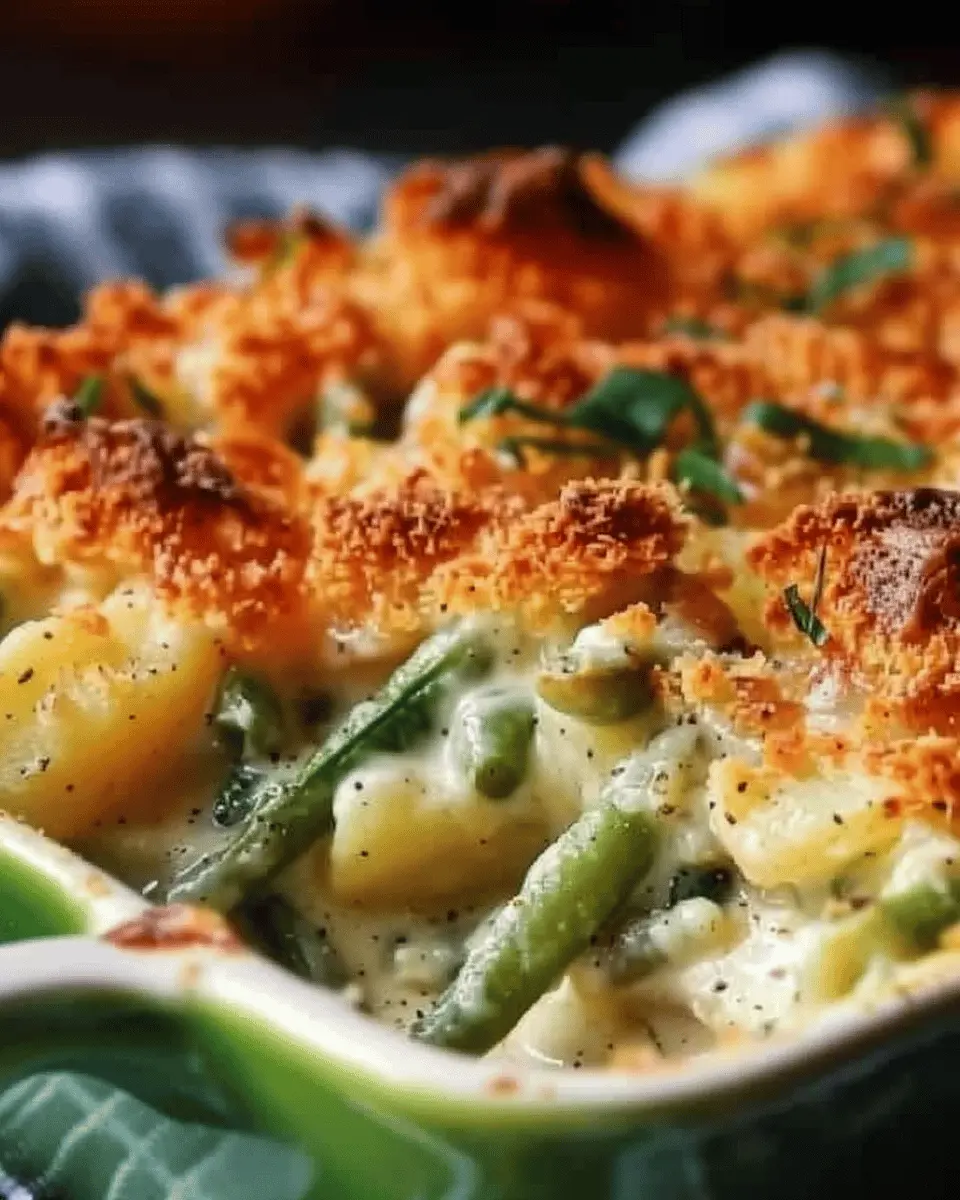 Green Bean and Potato Casserole: Easy Comfort Food Delight