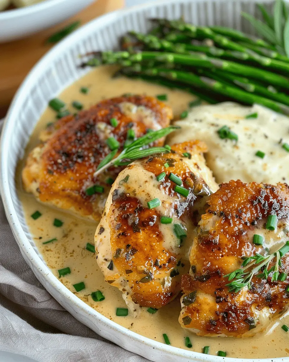 Creamy Garlic Chicken with Turkey Bacon: Easy Comfort Food Delight