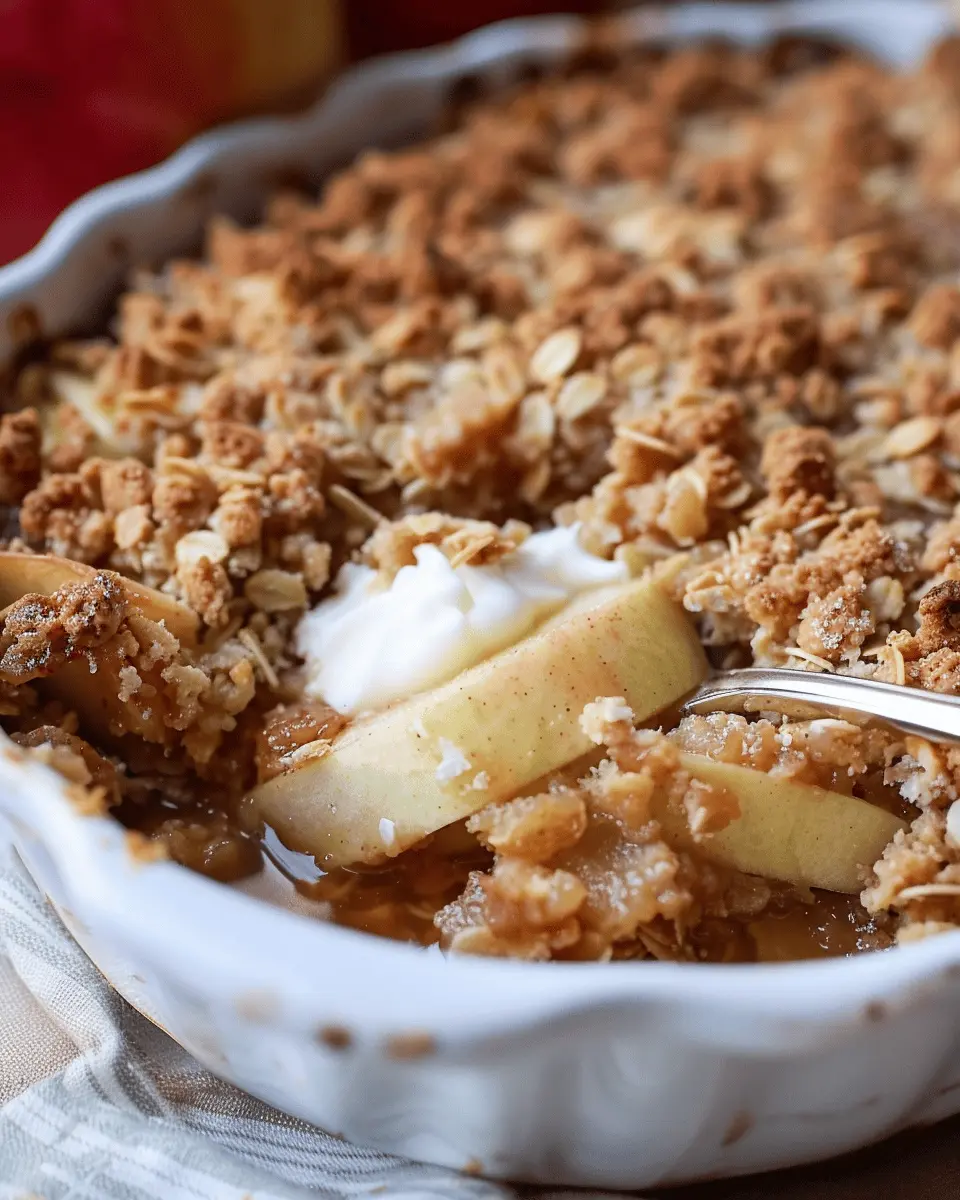Apple Crisp Delight: The Best Homemade Comfort Recipe