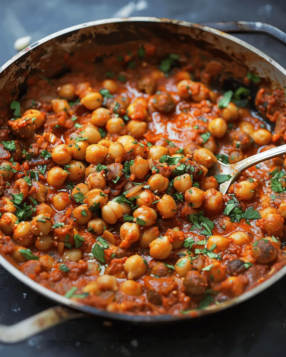 One-Pan Harissa Chickpeas: Easy, Flavor-Packed Weeknight Meal