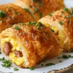 Sausage Egg Breakfast Roll-Ups
